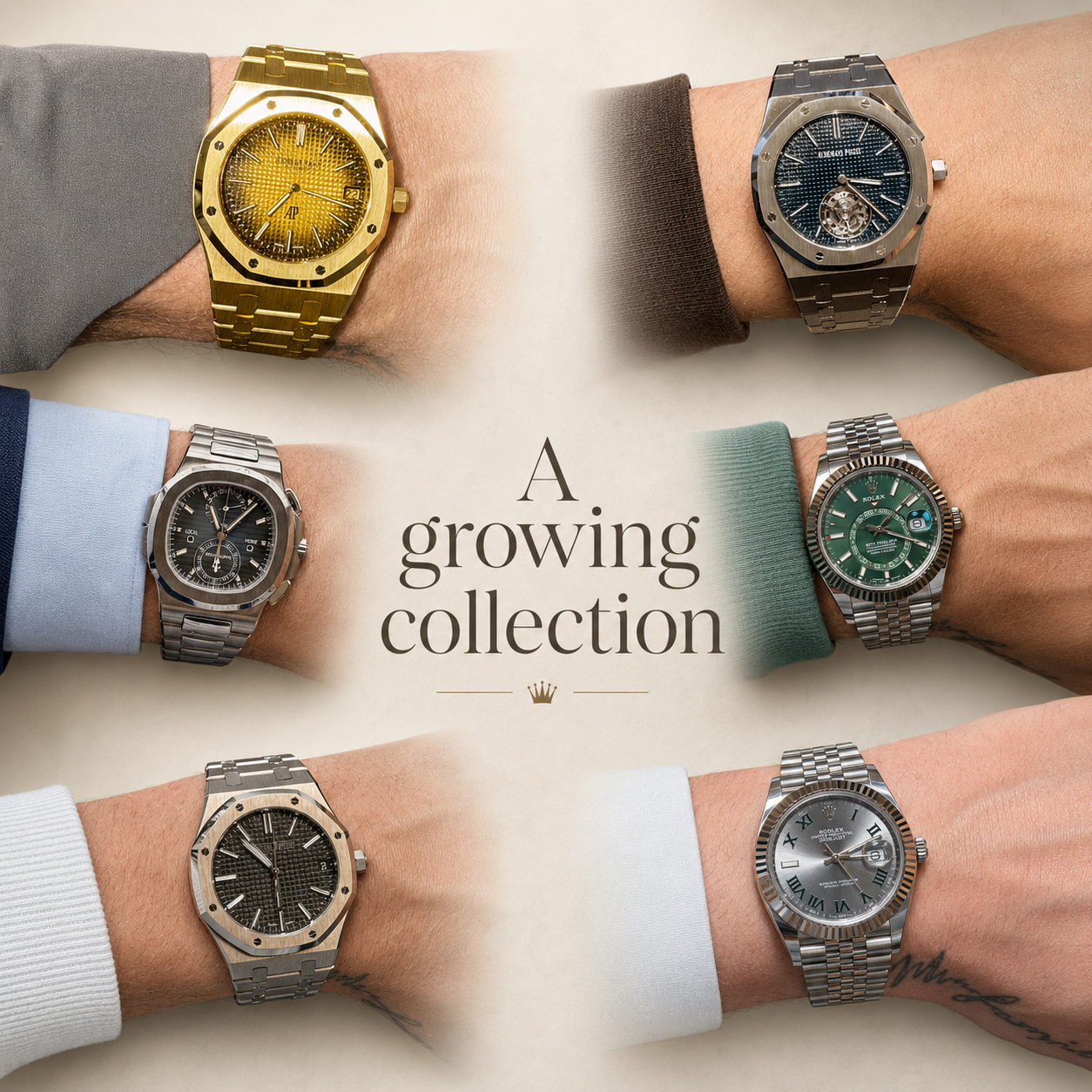 Matt Richards’ watch collection - a growing selection of Patek Philippe, Rolex, Audemars Piguet and Omega timepieces